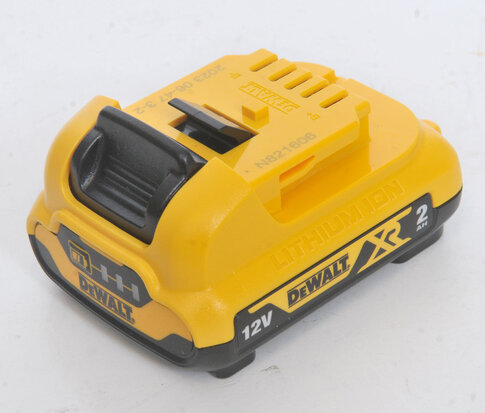 Dewalt 10.8-12 v li ion accu  DCB 127 org.