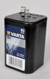 Varta 6 volt blok battery 431  4R25X